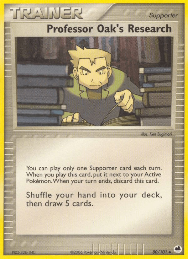 Professor Oak's Research (EX Dragon Frontiers)