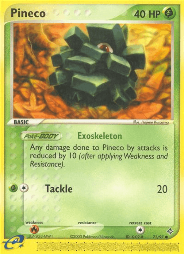 Pineco (EX Dragon)