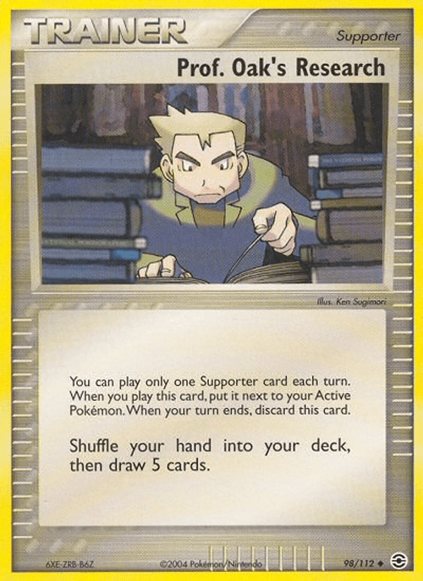 Prof. Oak's Research (EX FireRed & LeafGreen)
